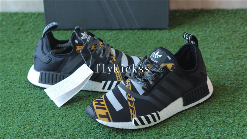 Off White x Adidas NMD R1 Boost BA7528